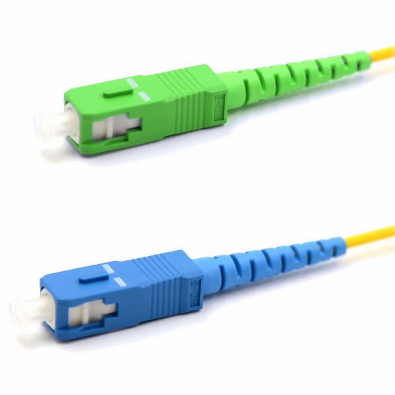 Патч-корд оптический переходной (SM), 9/125 (OS2), SC/APC-SC/UPC, (Simplex), LSZH, 3м Rexant 50-2052