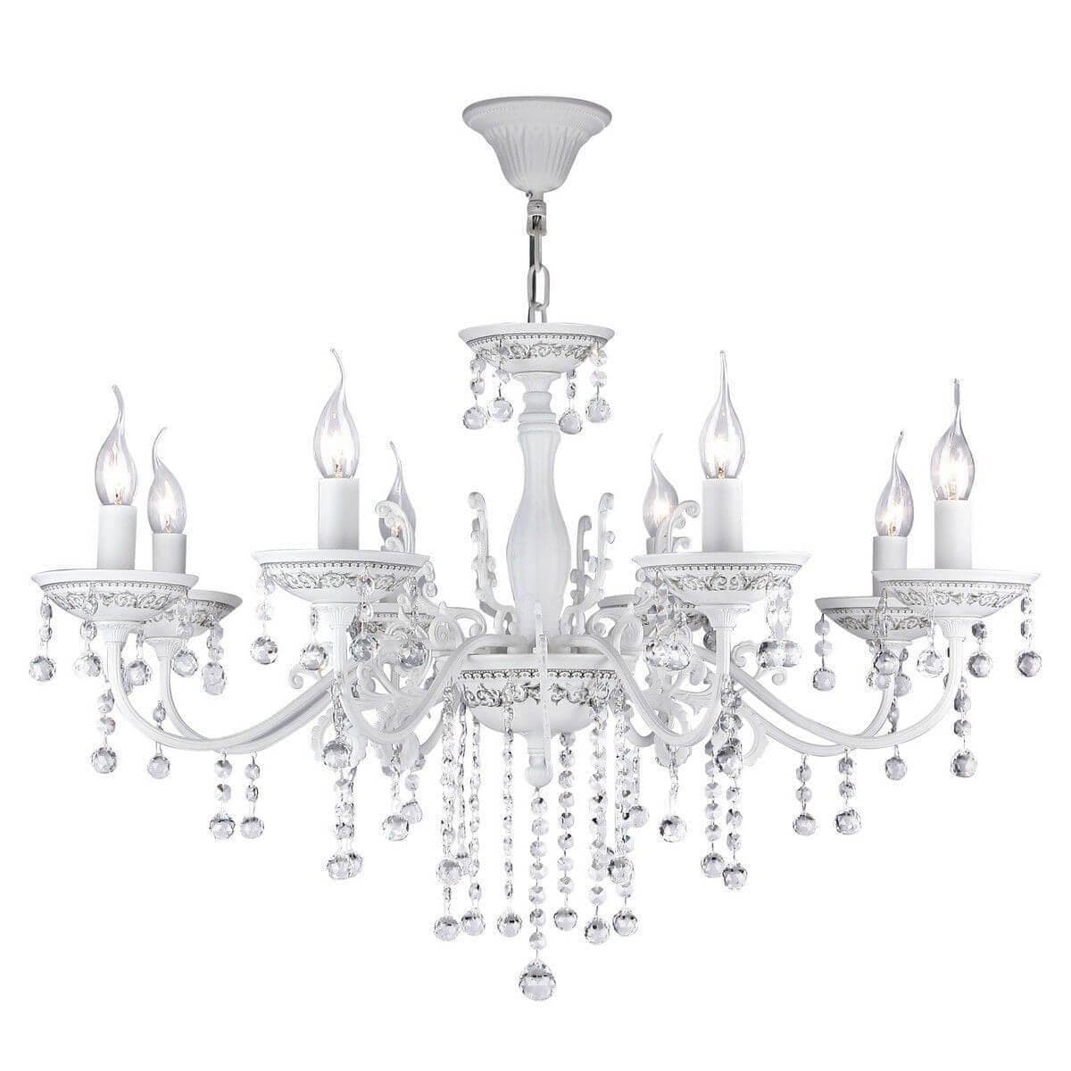 Maytoni Elegant Bellona Белый Люстра 8xE14 60W ARM386-08-W