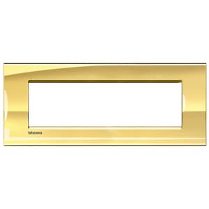 BT LL Золото Рамка прямоугольная, 7 модулей LNA4807OA — миниатюра 1