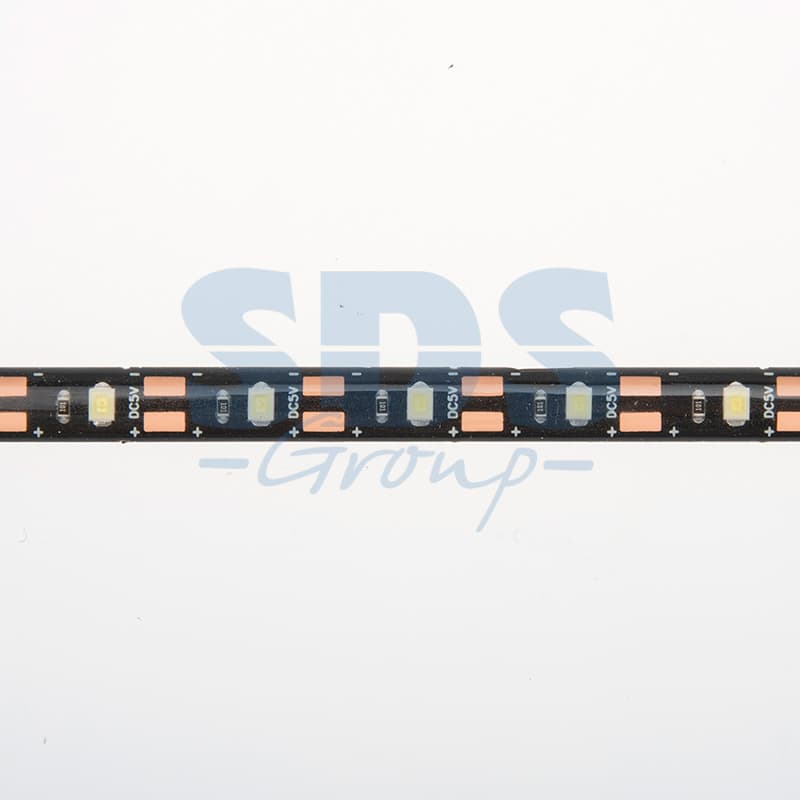 LAMPER LED лента с USB коннектором 5 В, 8 мм, IP65, SMD 2835, 60 LED/m, БЕЛАЯ (6500 K) 141-385