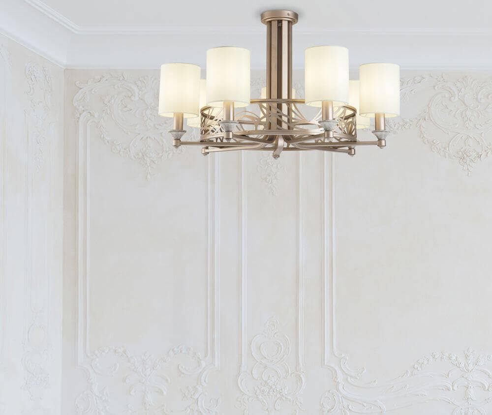 Maytoni House Vittoria Кремовый с Золотом Люстра E14 40W H004CL-07BG — миниатюра 6