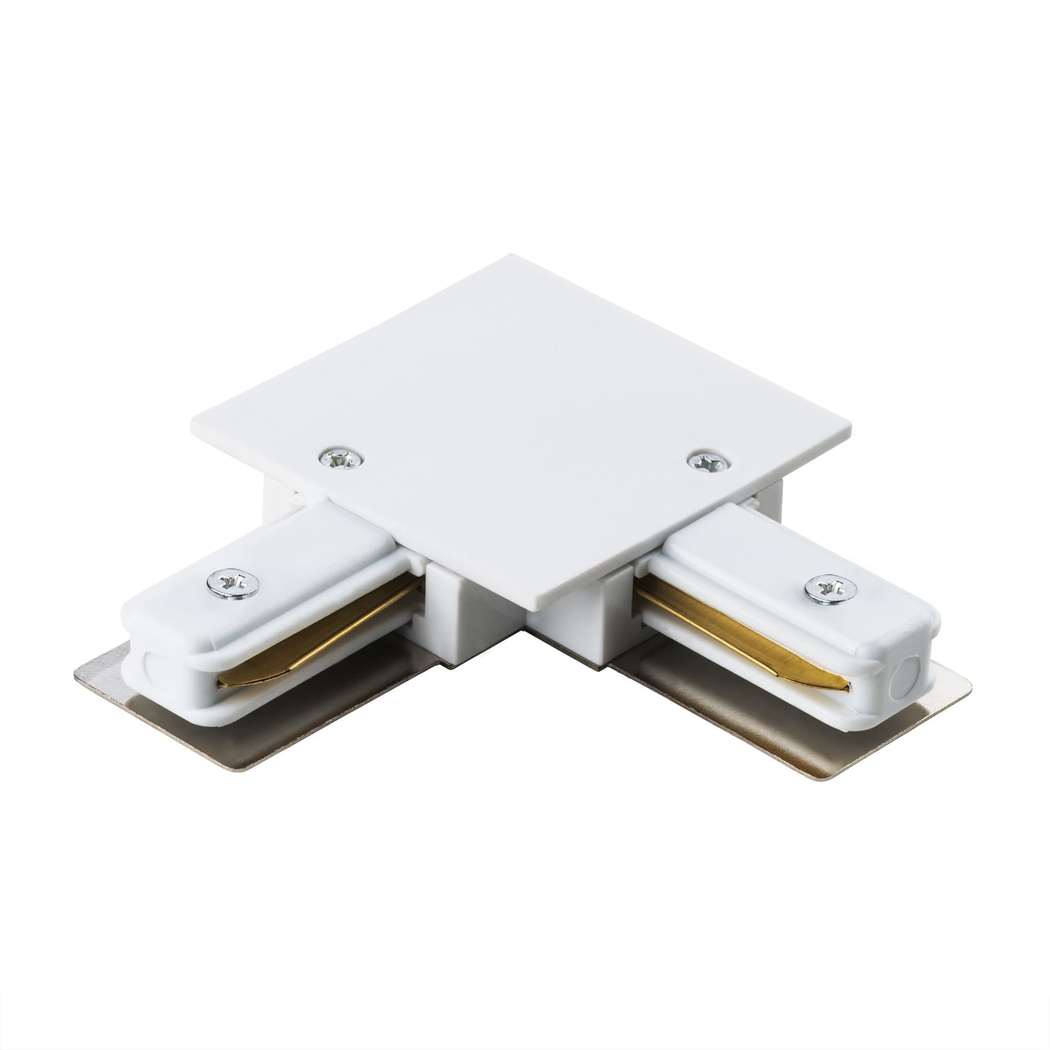 Lightstar Соединитель L-образный однофазный для встраиваемых треков Barra Lightstar 501126