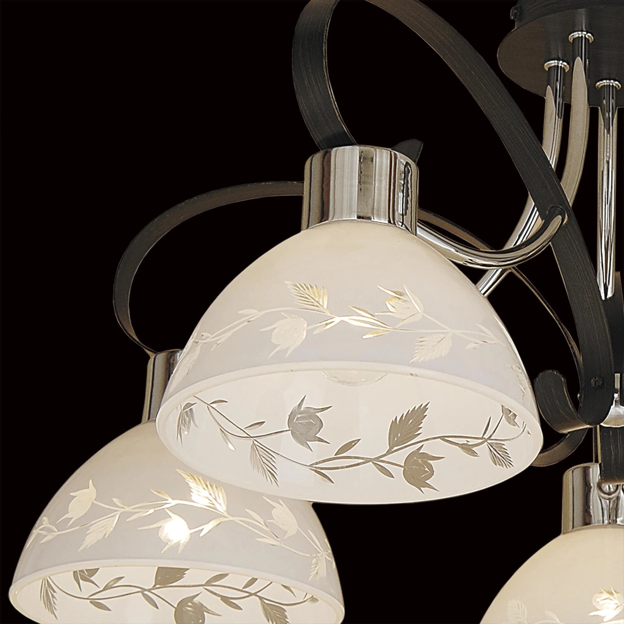 Citilux CL154151 Фуга Венге+Хром Светильник Люстра — миниатюра 3