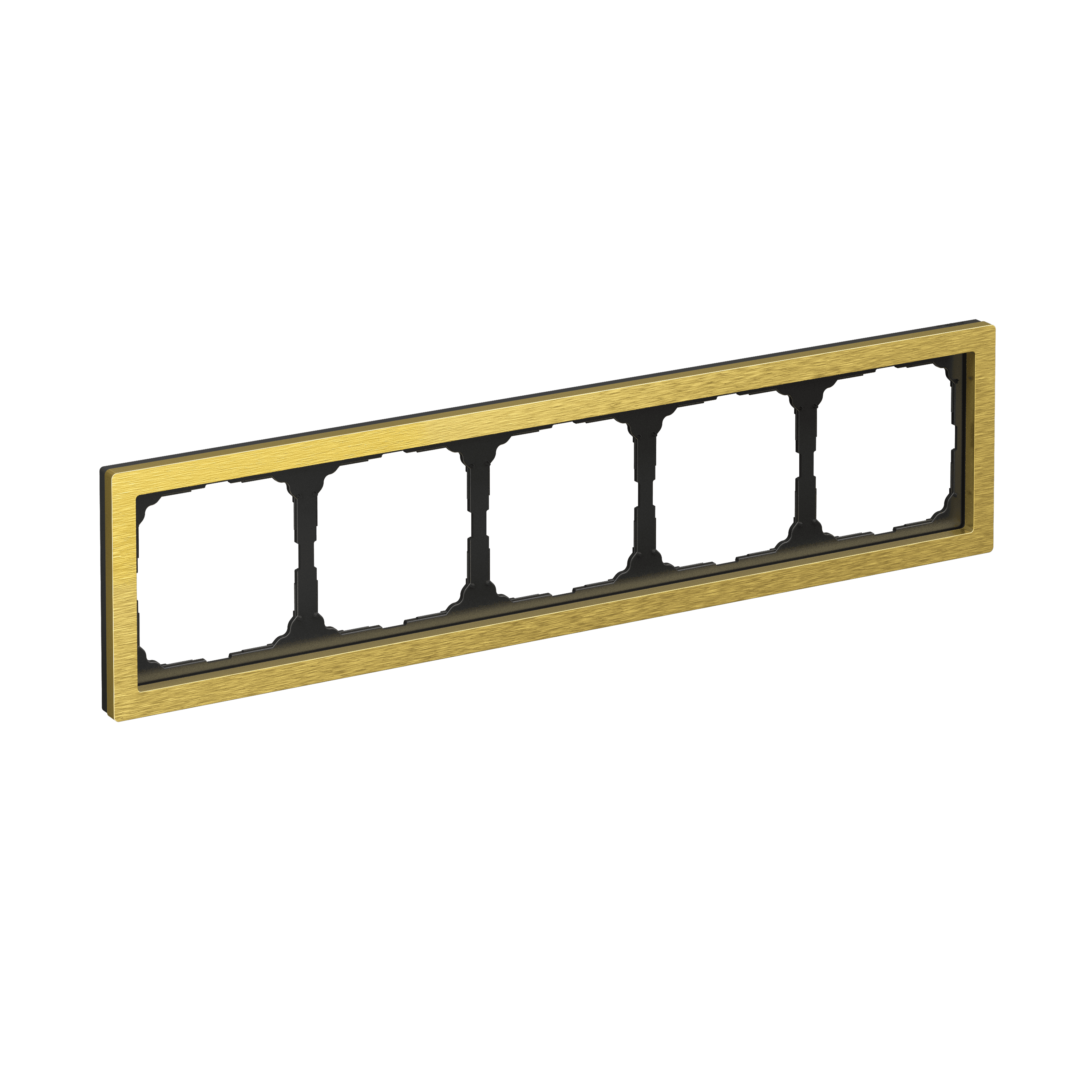 Systeme Electric ArtGallery Pure Металл Золото Рамка 5-ая — миниатюра 6