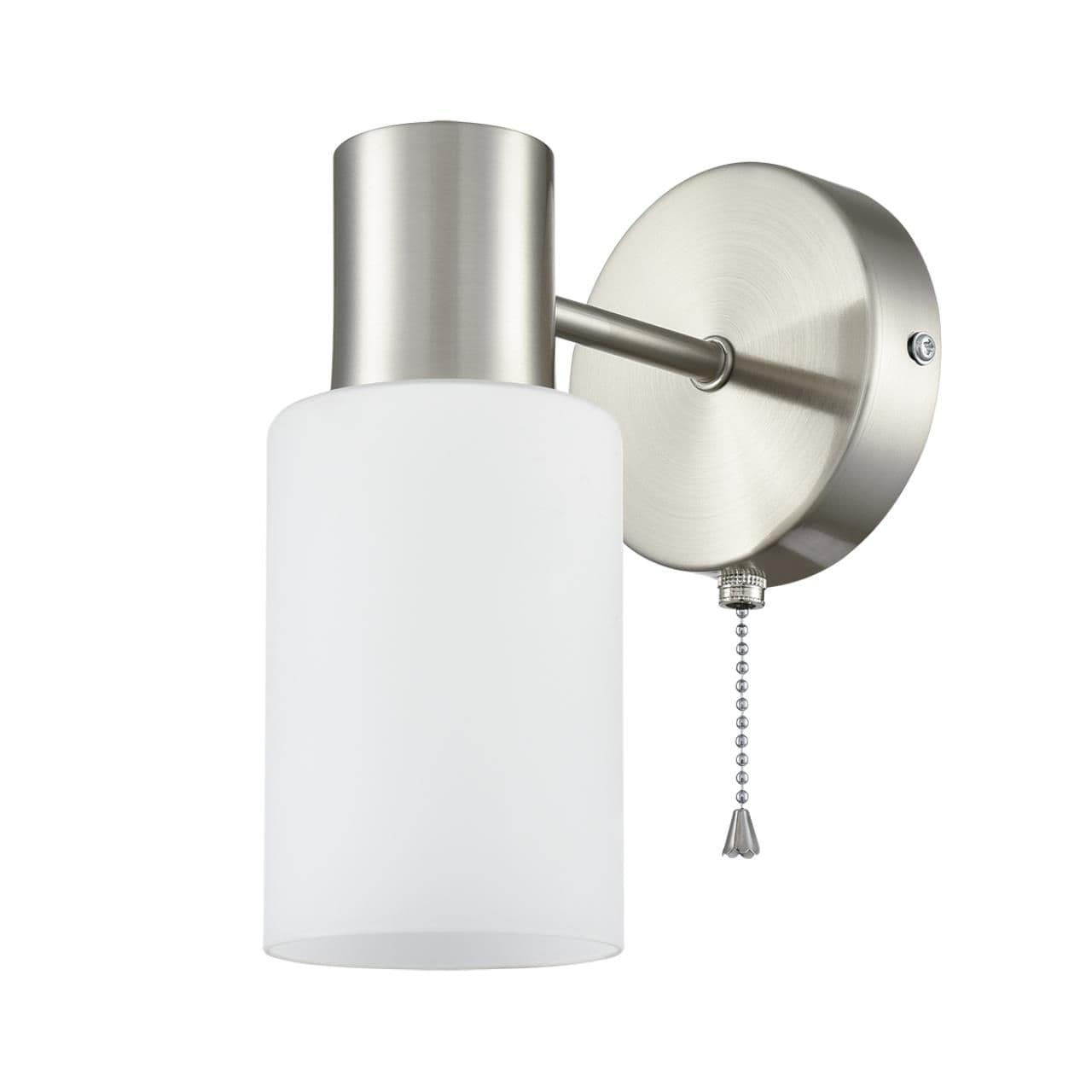 Lumion 8099/1W COMFI LN25 никель/белый металл/стекло Бра Е14 1*40W 220V MAVE