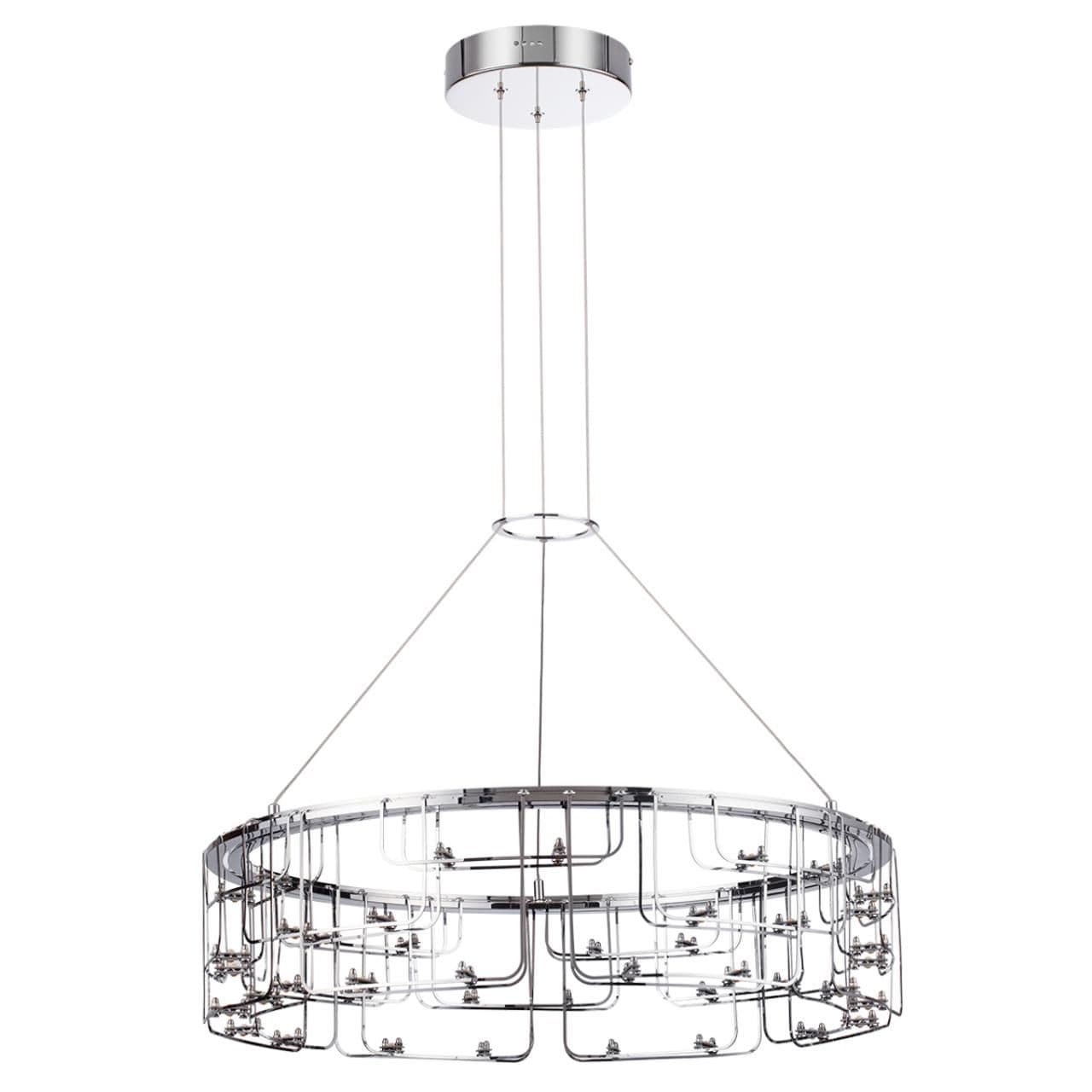 Odeon Light 7059/44L HIGHTECH ODL26 287 светильник нерж/сталь хром IP20 LED 44W 3960Лм 3000K 220V ZAHA