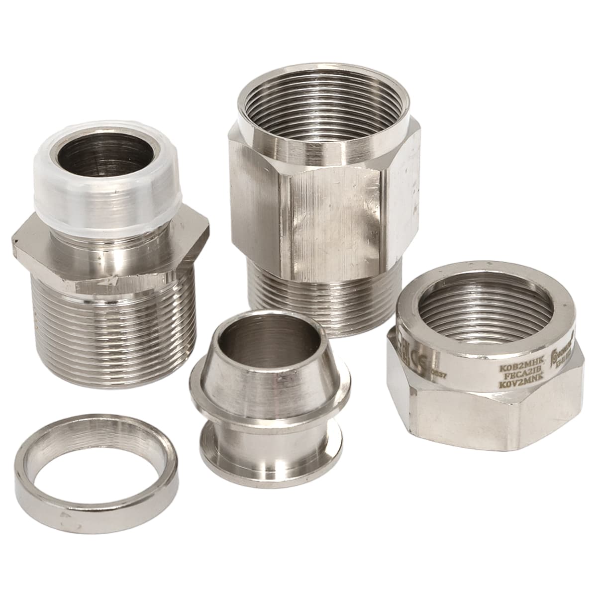 EKF Кабельный ввод взрывозащищенный M25x1,5 FECA 1Ex d IIC Gb/1Ex e II Gb/0Ex ia IIC Ga/2Ex nR II Gc — миниатюра 5