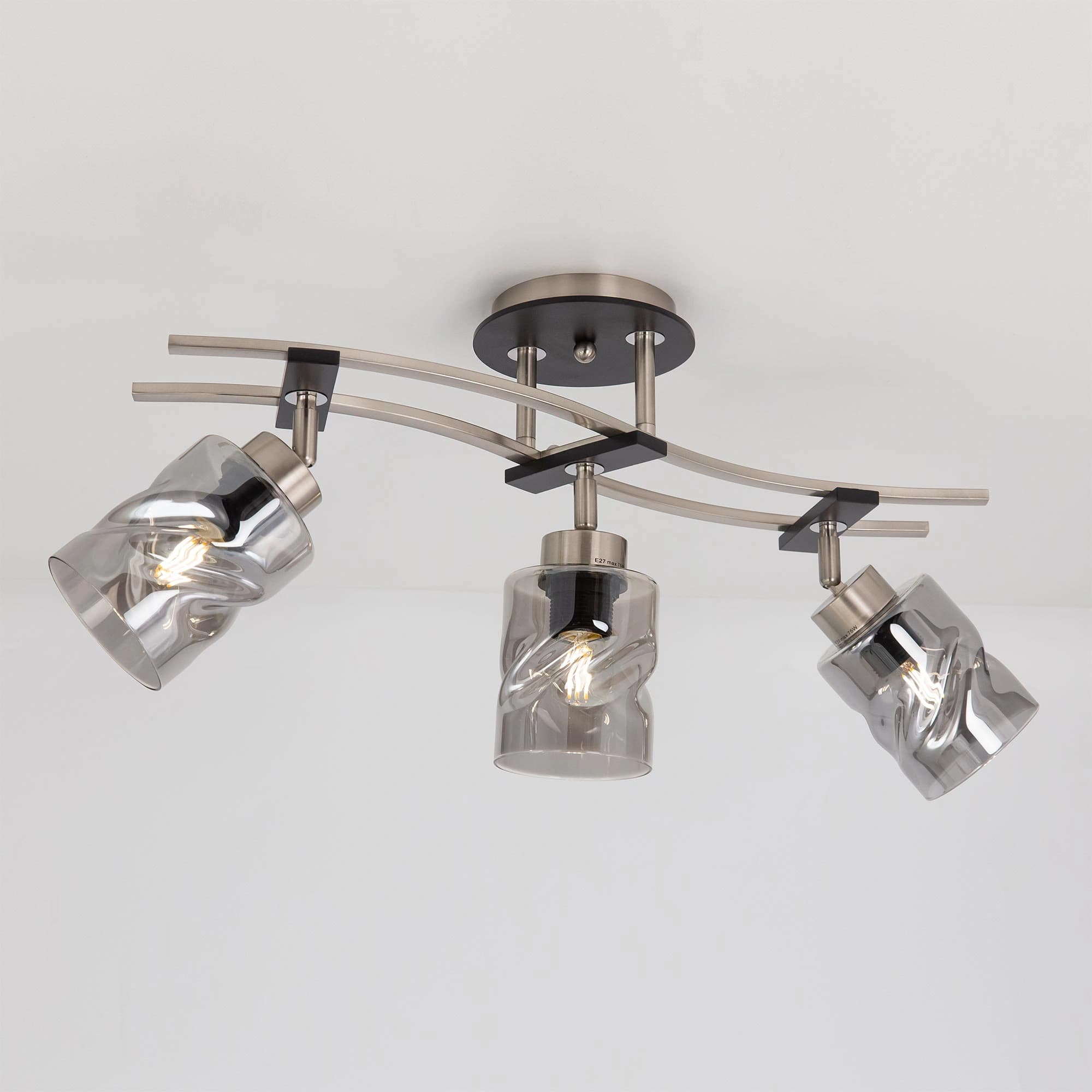 Citilux CL142135 Мерида Хр.Мат+Дымч Светильник потолочный — миниатюра 5
