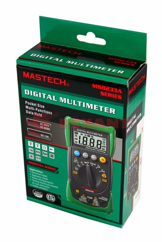 Портативный мультиметр M300 MASTECH Rexant 13-2006 — миниатюра 3
