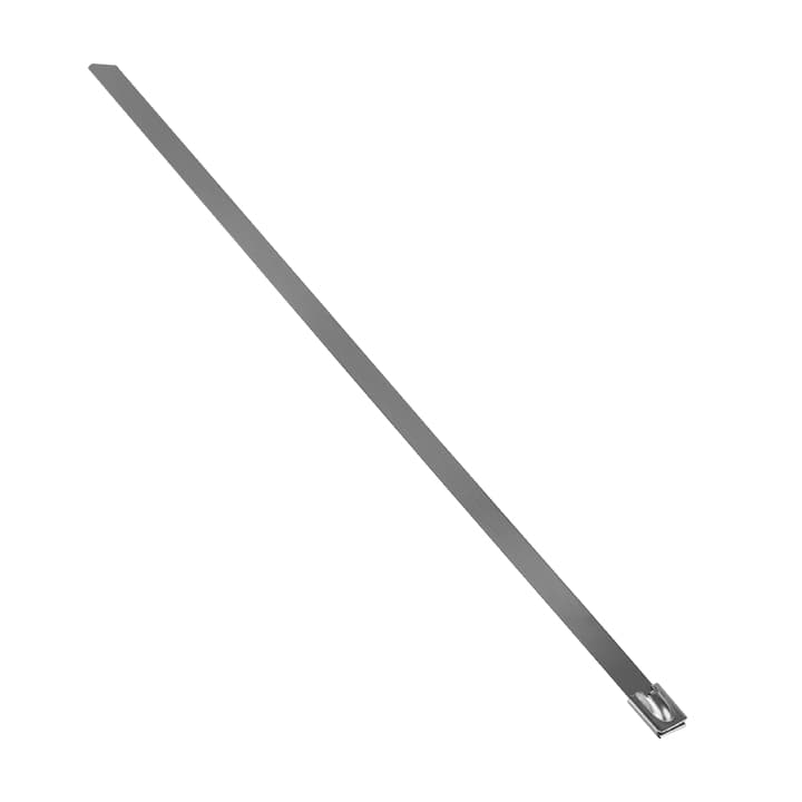 EKF PROxima Хомут AISI 304 из нержавеющей стали, 7.9x290 (10 шт.) FlexLock — миниатюра 3