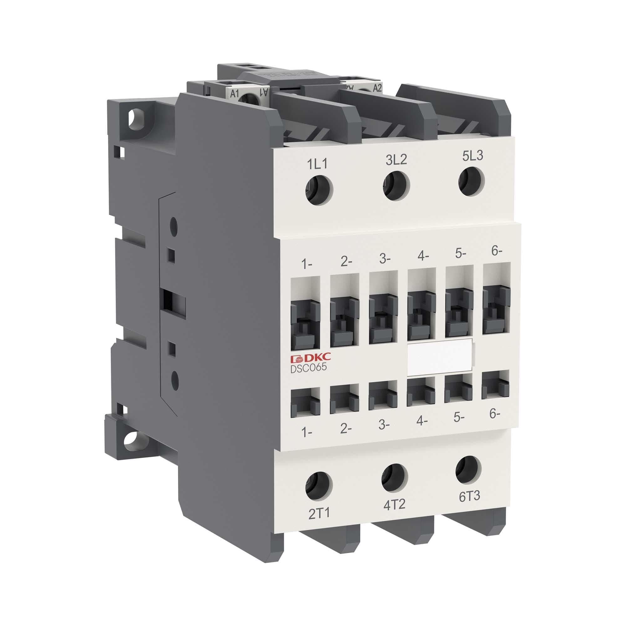 DKC Магнитный контактор YON DSC065 65A 30кВт AC3 3P кат.220В AC