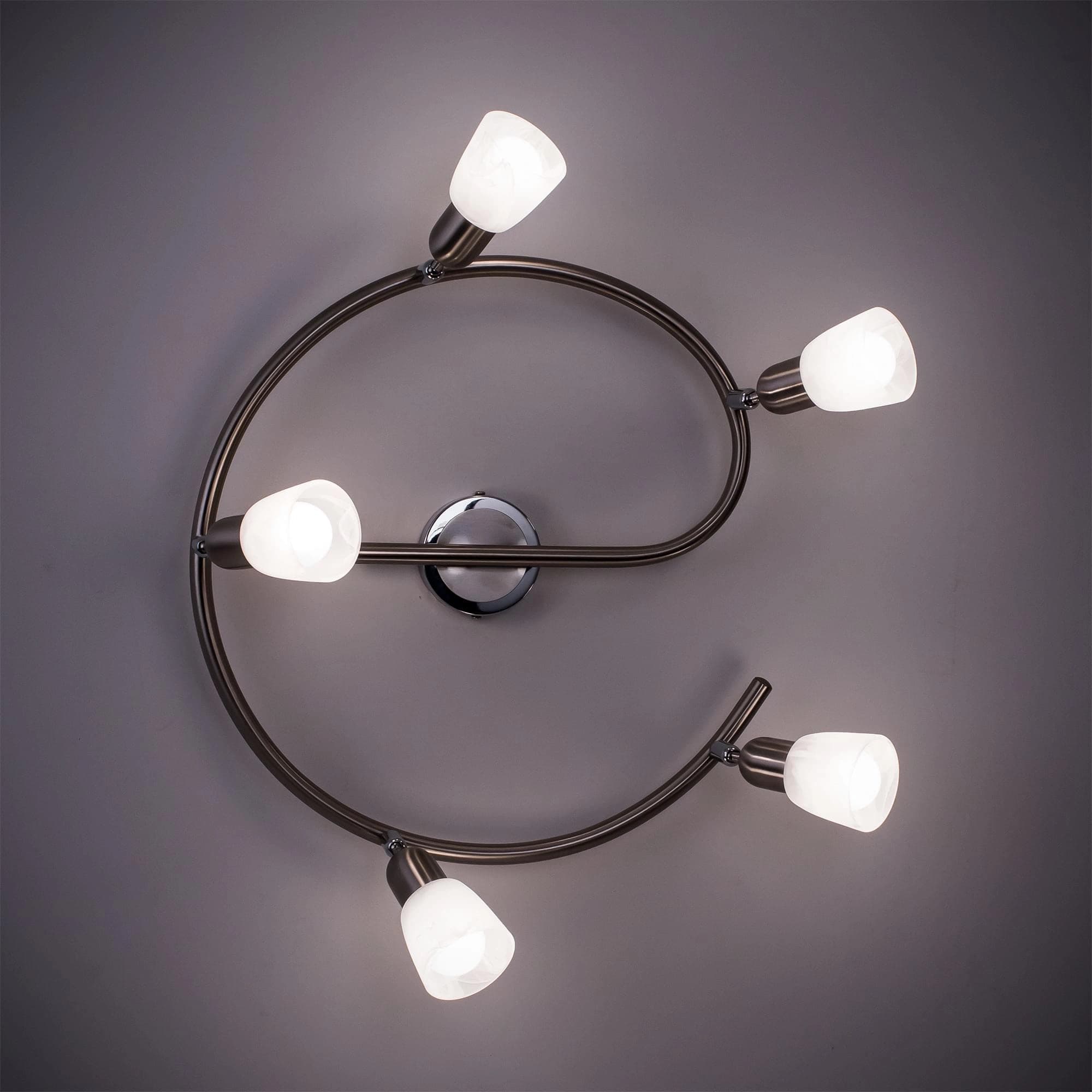 Citilux CL506551 Ронда Хром+Хром Мат. Светильник Наст.-Потол — миниатюра 3