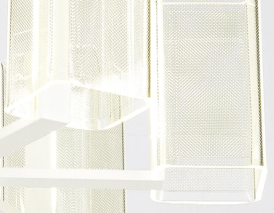 Ambrella Настенный светодиодный светильник с выключателем AK4088 WH белый LED 3000K/4200K/6400K 13W 170*150*220 — миниатюра 2