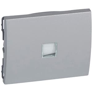 Legrand Galea Life Алюминий Клавиша 1-ая c подсветкой 771311 — миниатюра 2