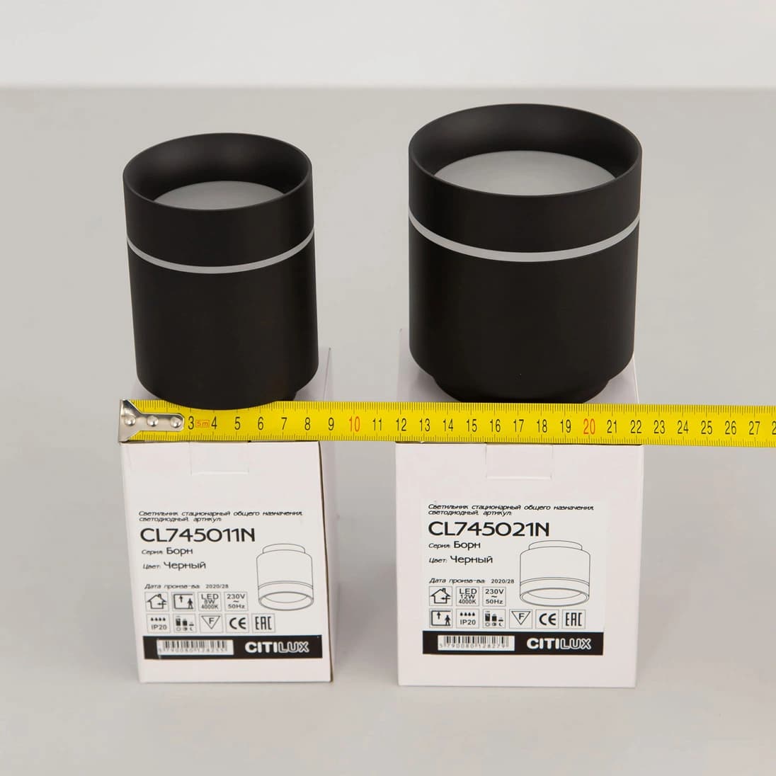 Citilux CL745011N Борн Черный Светильник потолочный 8W*4000K — миниатюра 12