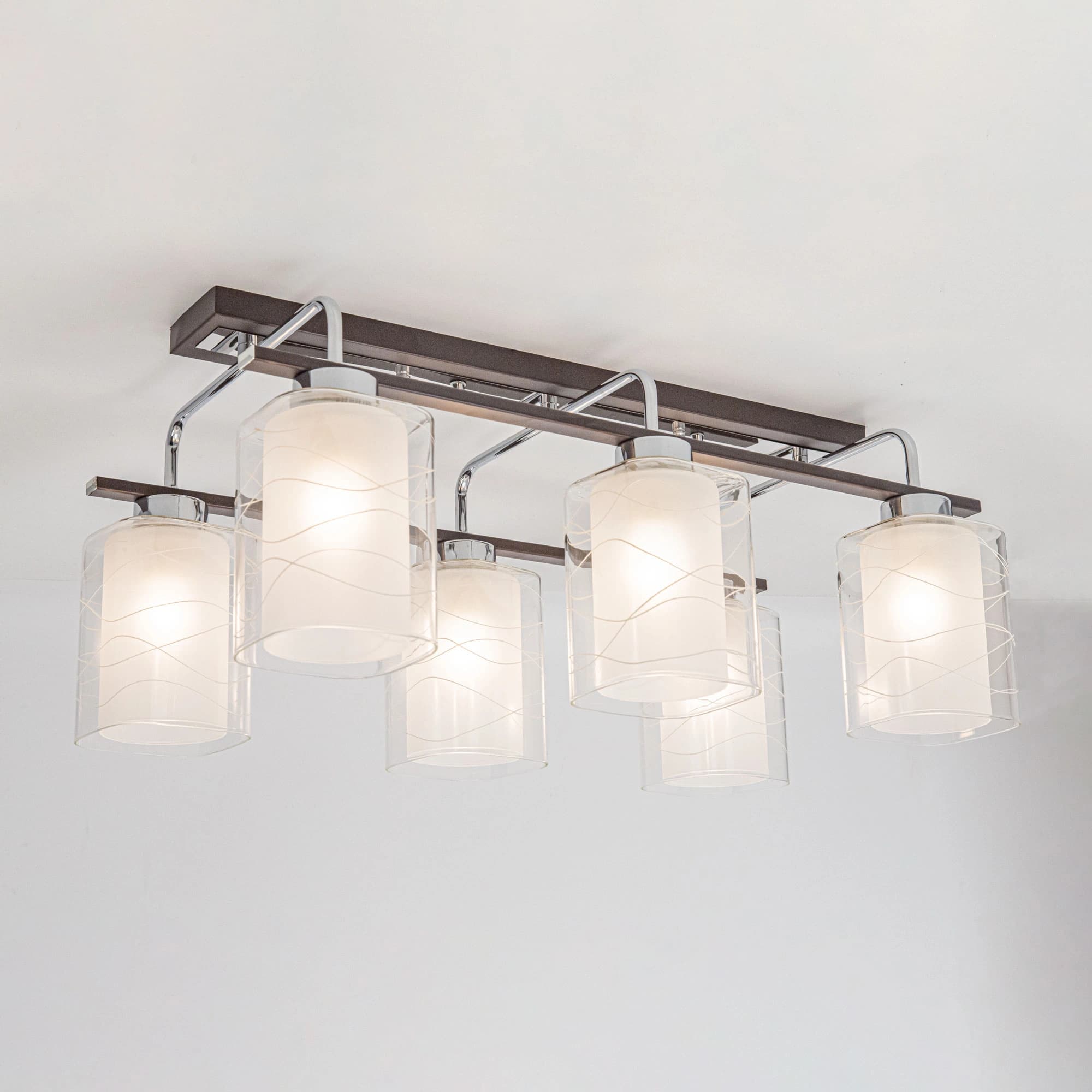 Citilux CL159161 Румба Венге+Хром Светильник Люстра — миниатюра 3