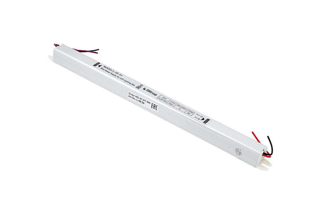 SWG Блок питания сверxтонкий, 48 W, 24V L-48-24