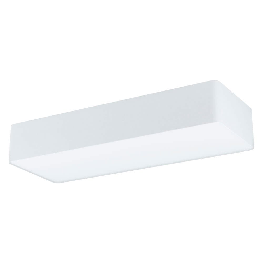 Eglo 99298 Потолочный светильник POSADERRA, 3x40W(E27), 750х280, H130, сталь, белый/текстиль, пластик, бе