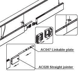 Arlight Коннектор прямой ALT-LINEAIR-FLAT-CON-I-2094 (ANOD) (IP20 Металл, 3 года) 030293 — миниатюра 2