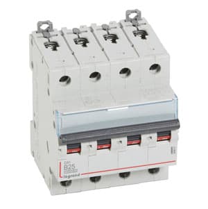 Legrand DX3 Автоматический выключатель 4P 25A (B) 10kA/16kA 409067 — миниатюра 2