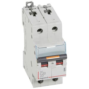 Legrand DX3 Автоматический выключатель 2P 20A (С) 25кА 409769 — миниатюра 2