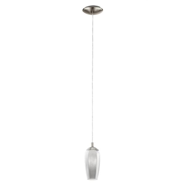 Eglo 96343 Светодиодный подвес FARSALA, 1х2,5W(G9), 125, H1100, сталь, никель матовое/дымчатое стекло, гранилли — миниатюра 1