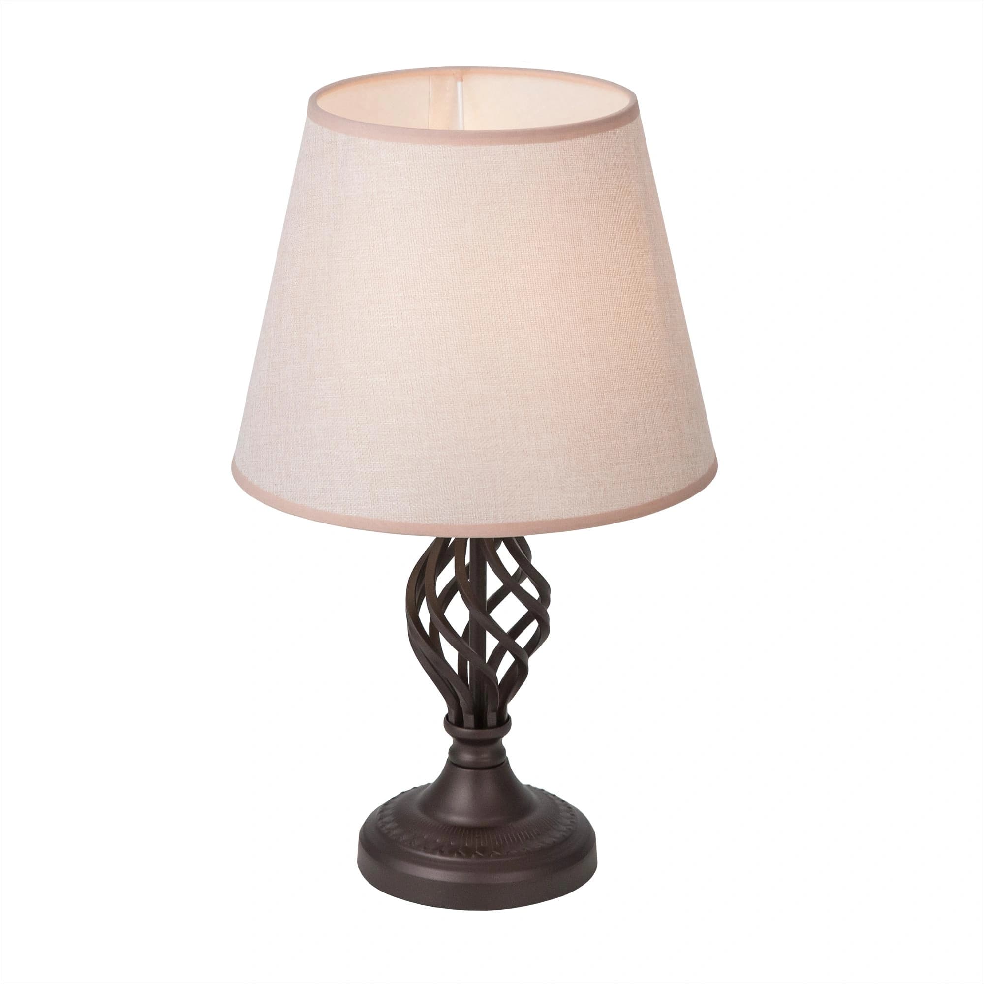Citilux CL402855 Вена Кофейный+Рогожка Светильник Настольный