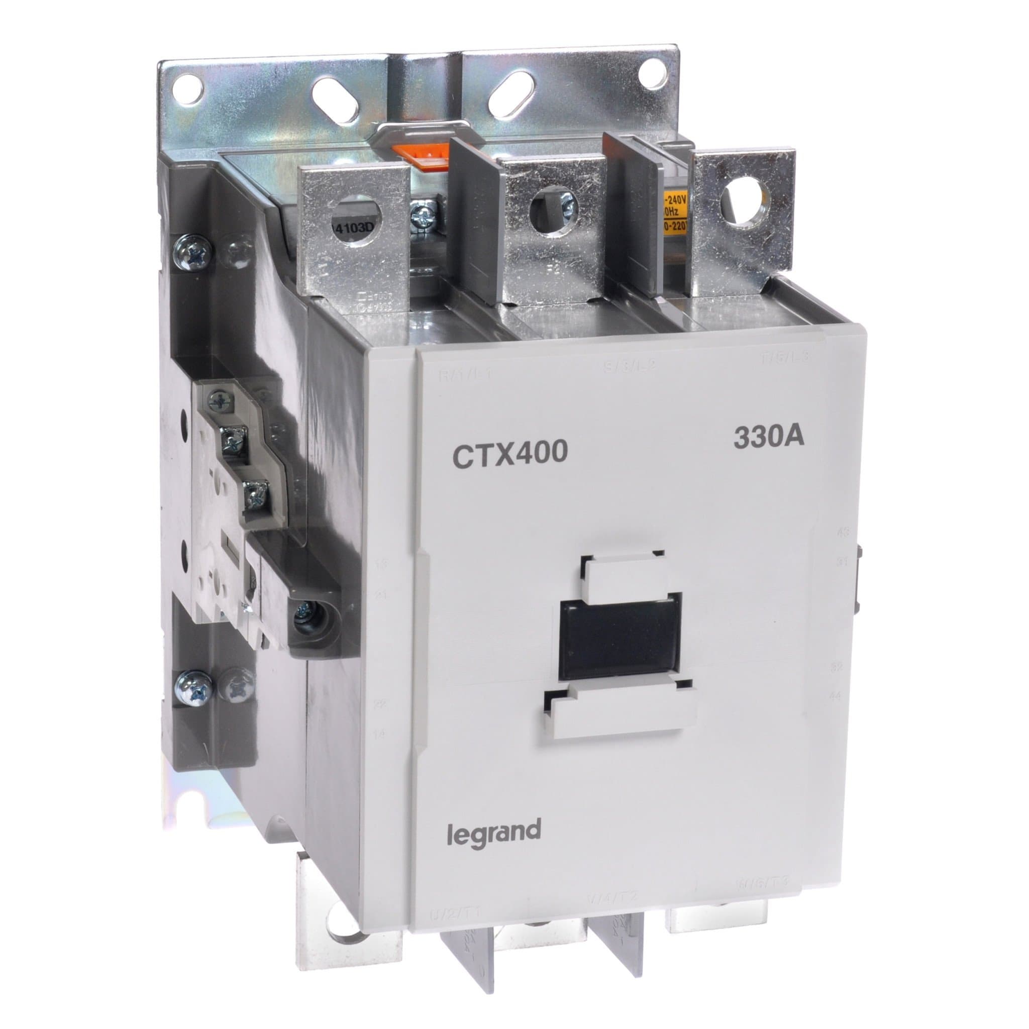 Legrand CTX3 Контактор 400 3P 330A (AC-3) 2но2нз 380В-450В ~ 416319