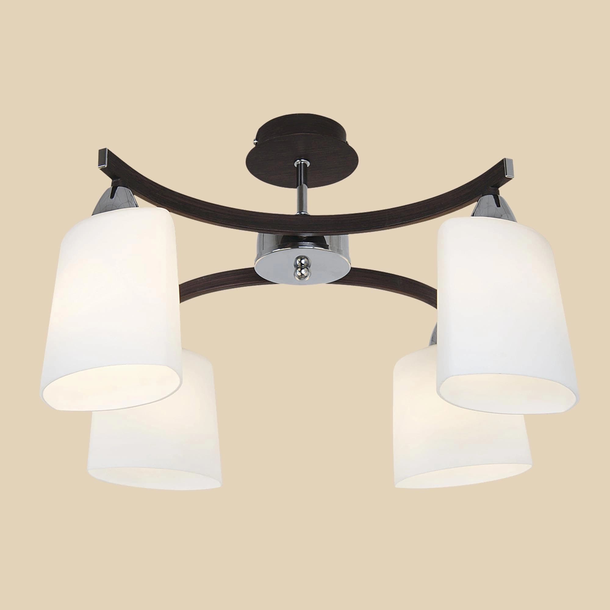 Citilux CL138141 Астра Хром+Венге Светильник Люстра — миниатюра 2