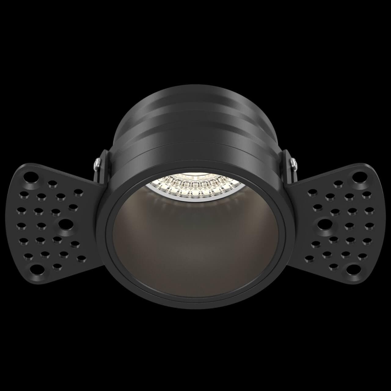 Maytoni Downlight Reif Черный Встраиваемый светильник DL048-01B — миниатюра 7