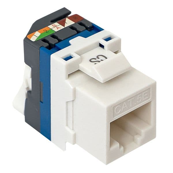 EKF Модуль Keystone TERACOM CS Cat.5E неэкранированный 110 IDC 180 градусов самозажимной (Toolless) серый — миниатюра 13