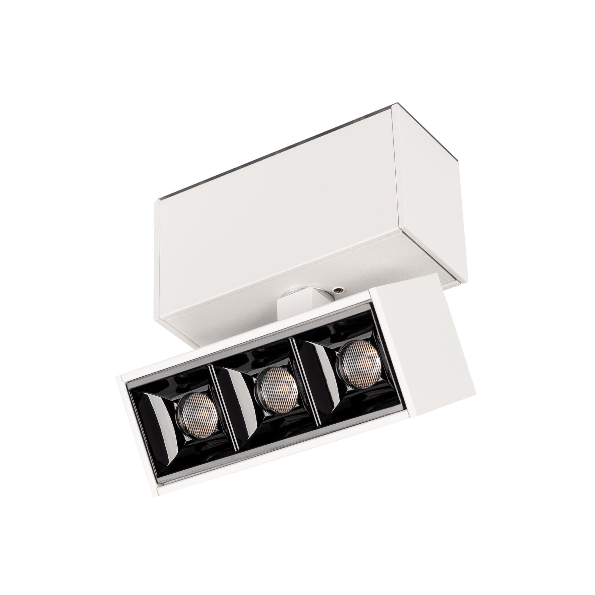 Arlight Светильник MAG-LASER-FOLD-45-S84-3W Day4000 (WH, 15 deg, 24V) (IP20 Металл, 3 года) 027626
