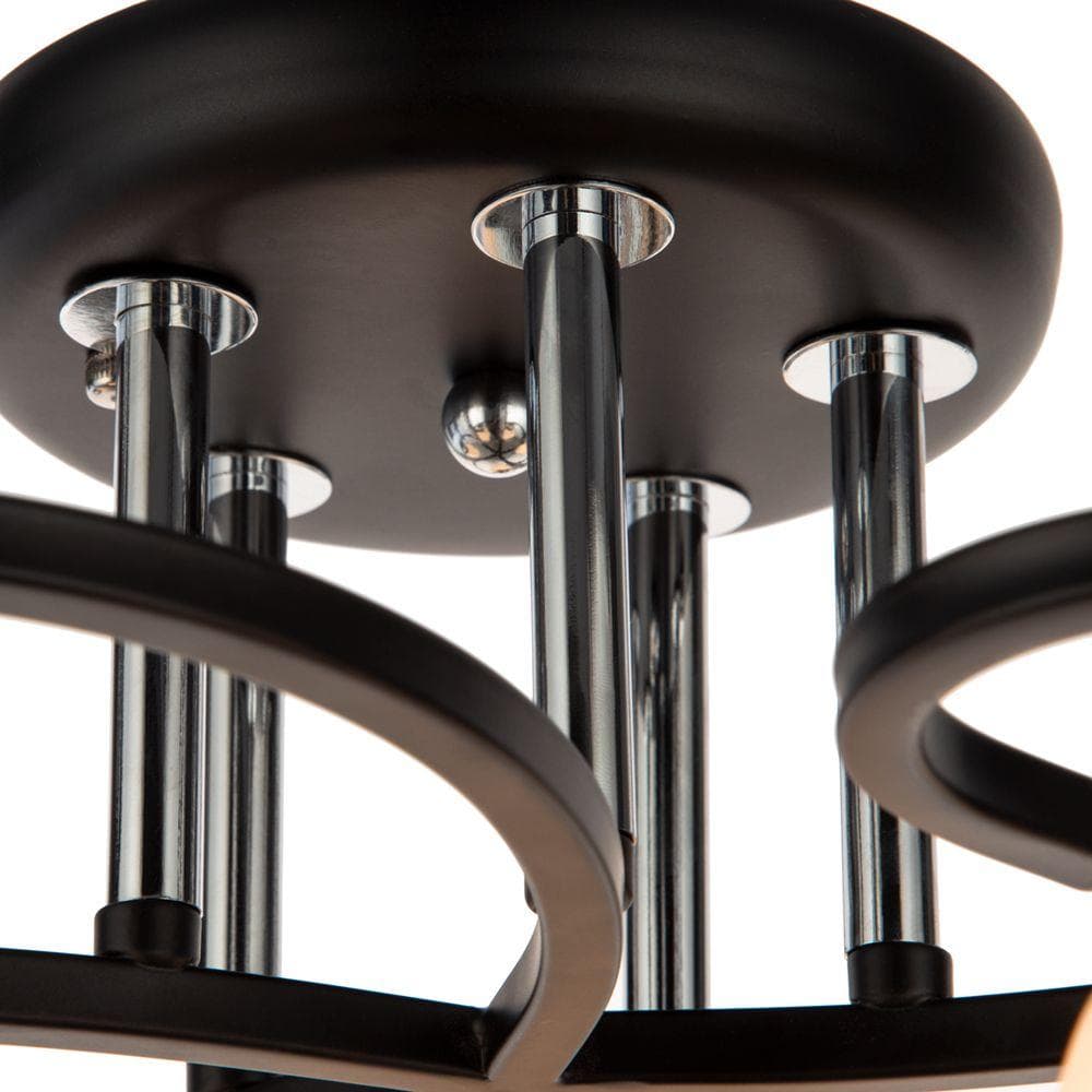 Arte Lamp KRIT Светильник потолочный лампа накаливания A4505PL-5BK — миниатюра 2