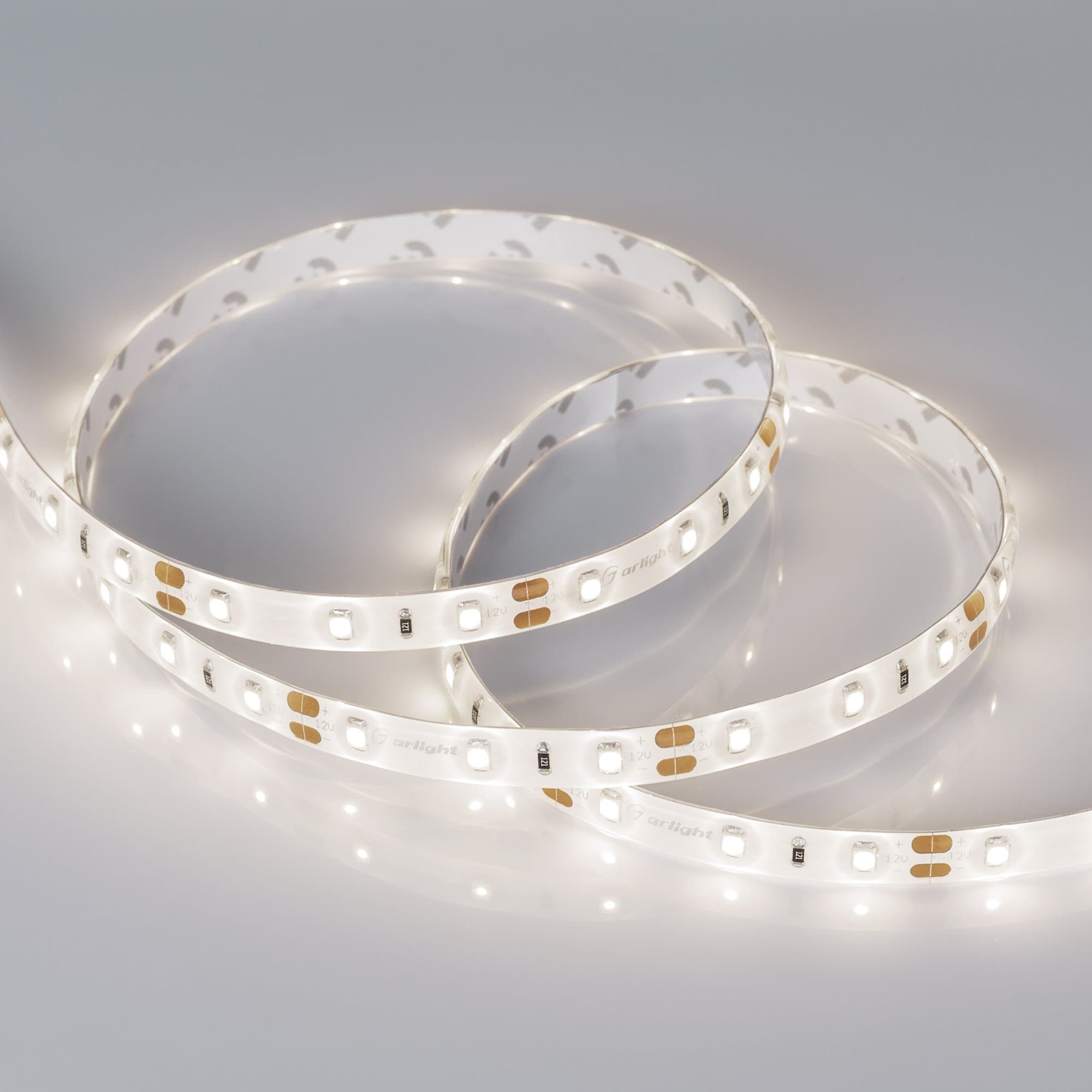 Arlight Светодиодная лента герметичная RTW-SE-A60-8mm 12V Day4000 (7.2 W/m, IP65, 2835, 5m) (-) 020518(2) — миниатюра 2