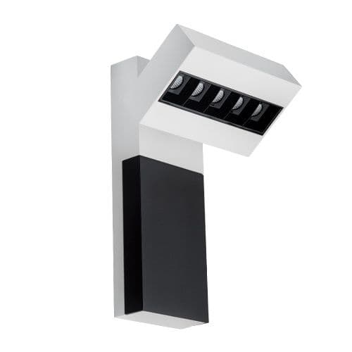 ITALLINE FOCUS COLD whi/blk/blk dim диммируемый светильник настенный FOCUS COLD wh/bl/bl dim