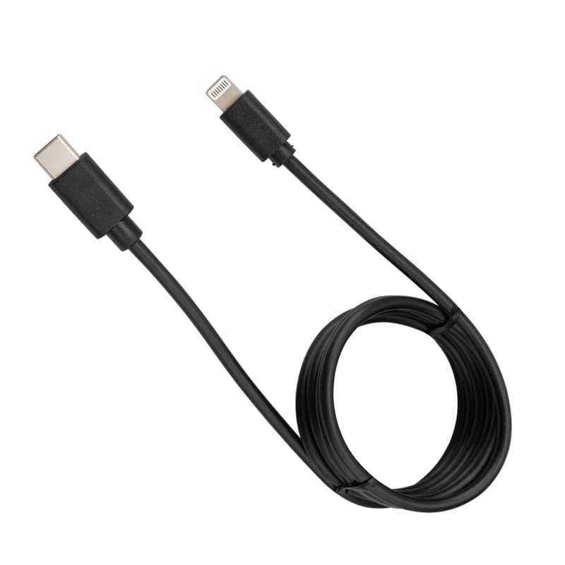 Кабель Type-C - Lightning 3A/1m/PVC/black/REXANT Rexant 18-1827
