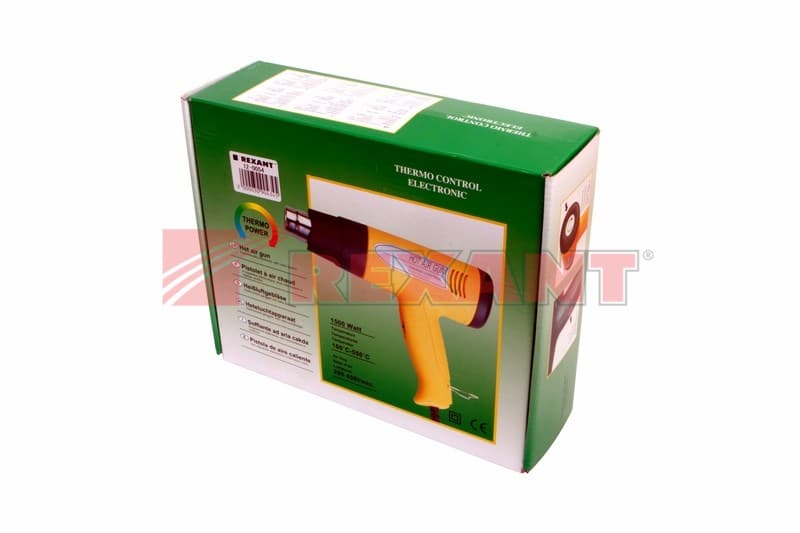 Электрофен для термоусадки 220V/750-1500 Вт Rexant 12-0054 — миниатюра 2