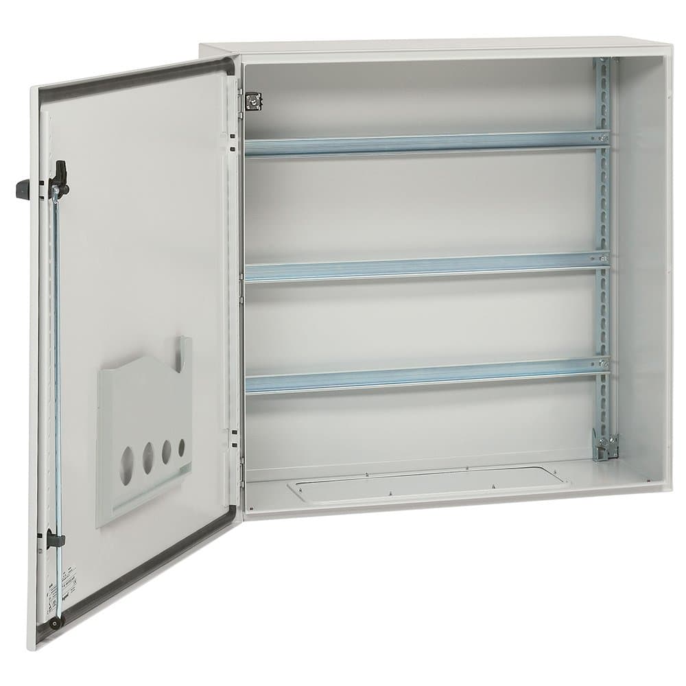 Legrand Atlantic Металлический шкаф Atlantic-IP55 IK10-RAL 7035-800x800x300 - квадратный 035524
