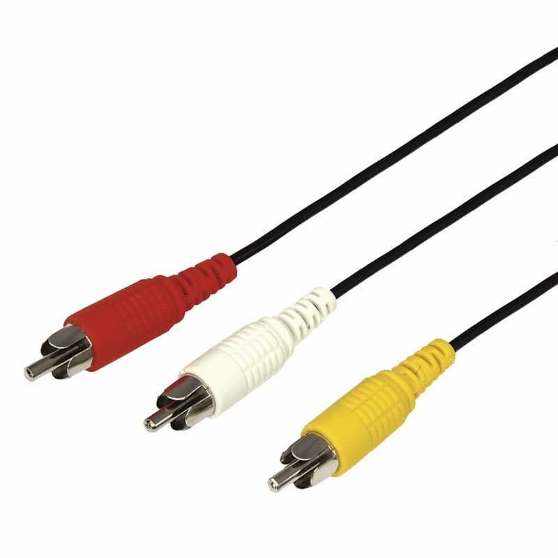 Шнур 3х3 RCA 1.5М Rexant 17-0202