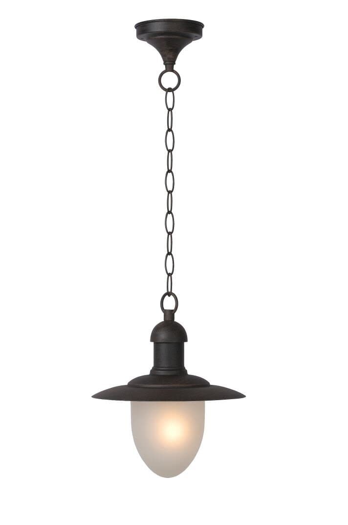 Lucide Aruba Растика Металл Подвесной светильник E27 60W 11872/01/97 — миниатюра 2