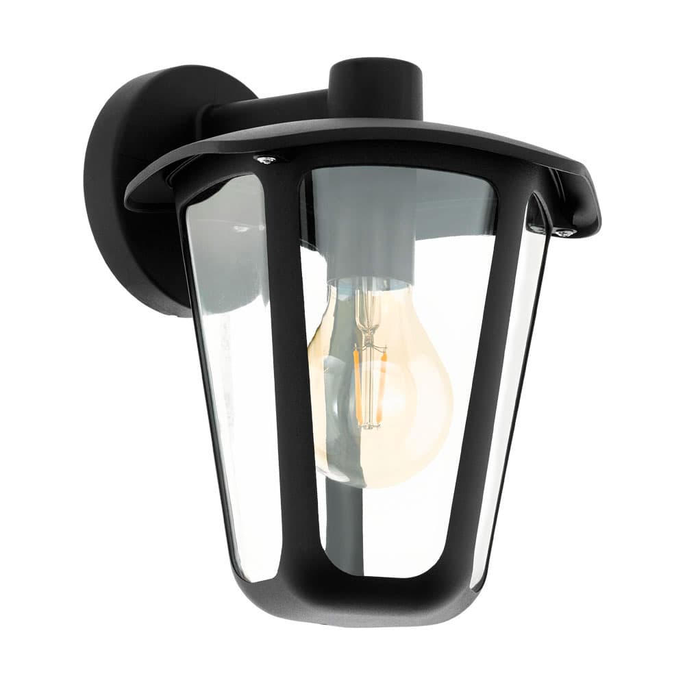 Eglo 98121 Уличный светильник настенный MONREALE, 1х60W(E27), L230, H275, А255, лит. алюминий, черный
