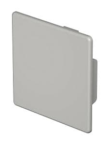 OBO Bettermann Заглушка торцевая кабель-канала WDK 60x60 мм, ПВХ, серый RAL7030 6022499 — миниатюра 2