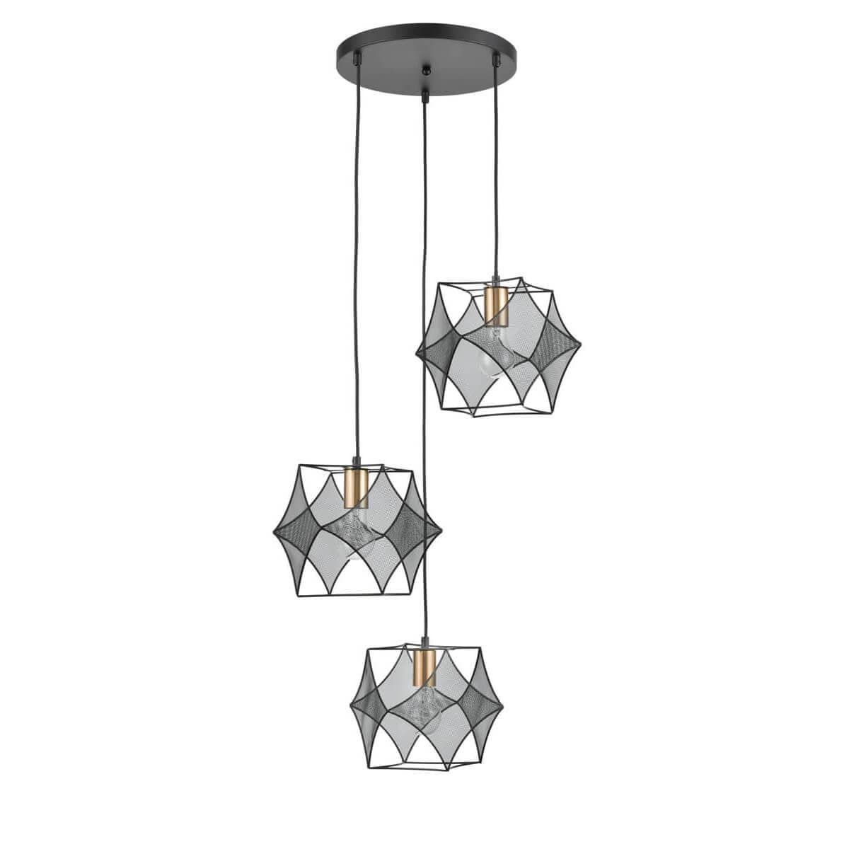 Vele Luce Spark Черный Подвесной светильник VL6352P03 — миниатюра 3