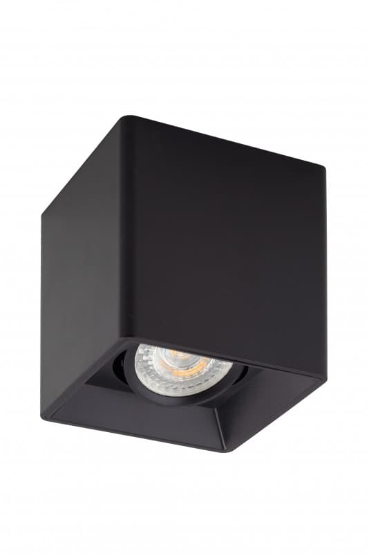 Denkirs Светильник накладной IP 20, 10 Вт, GU5.3, LED, черный, пластик DK3030-BK