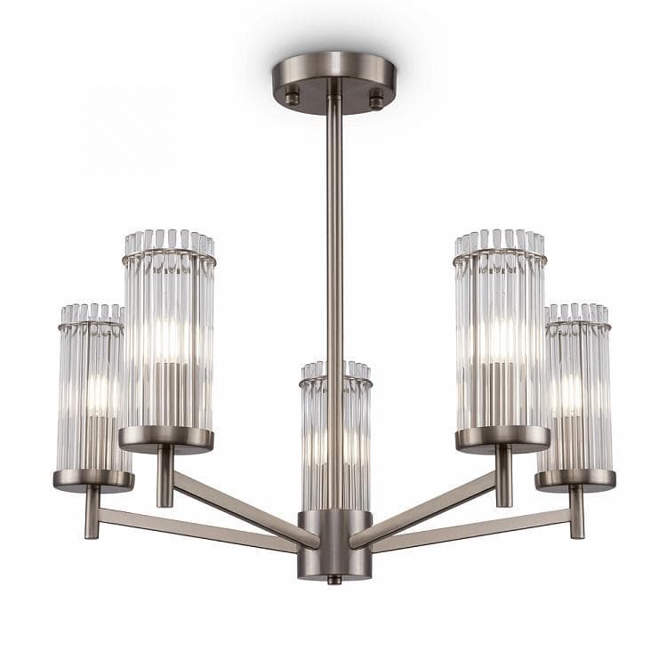 Freya Modern Никель Люстра FR5036PL-05N — миниатюра 1