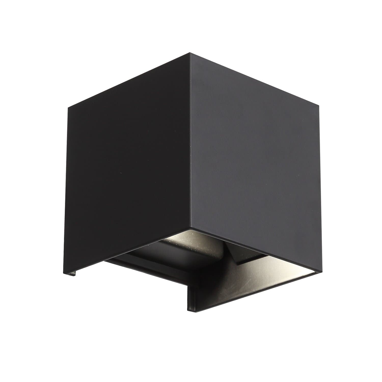 ST LUCE SL560.401.02 Светильник уличный настенный Черный/Черный LED 2*3W — миниатюра 1