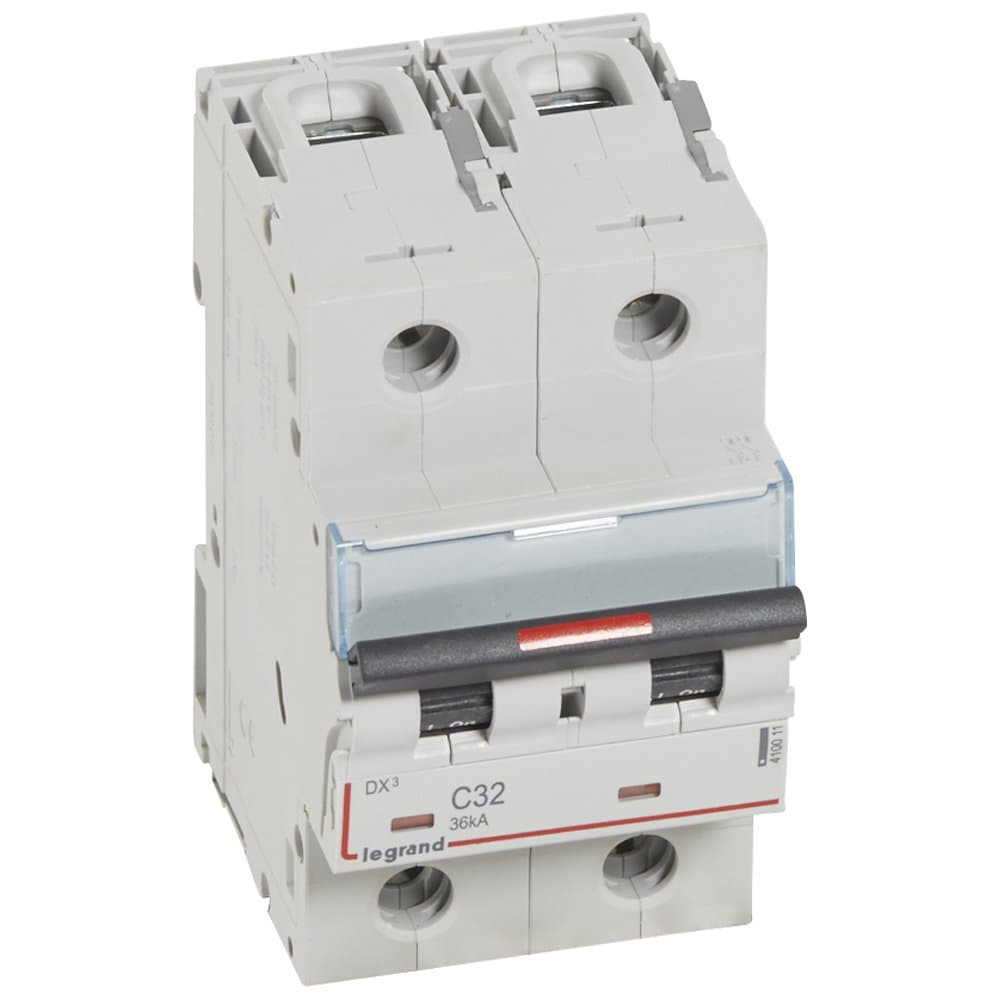 Legrand DX3 Автоматический выключатель 2P 32А (C) 36кА 410011