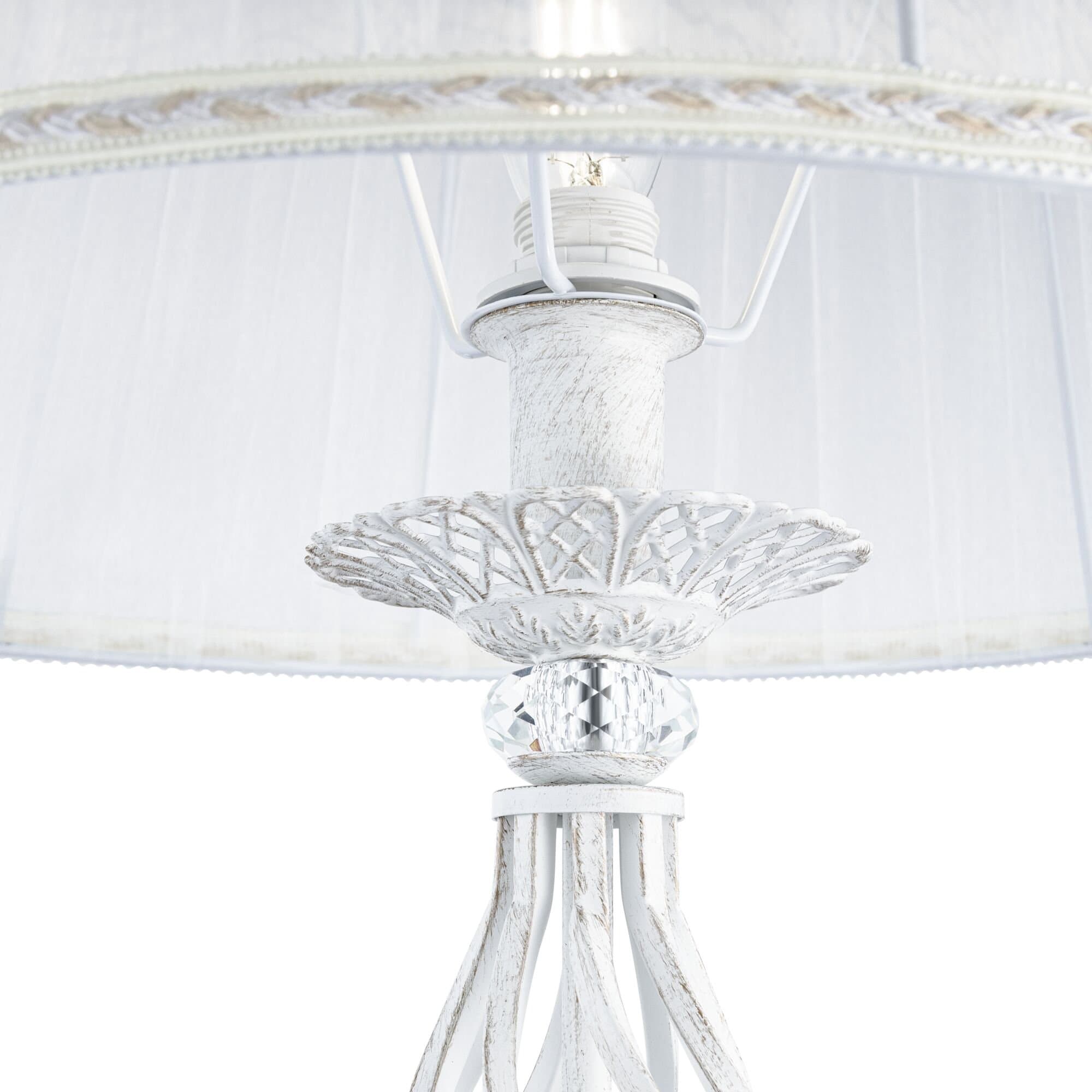 Maytoni Elegant Grace Белый с Золотом Торшер 1xE14 40W ARM247-11-G — миниатюра 7