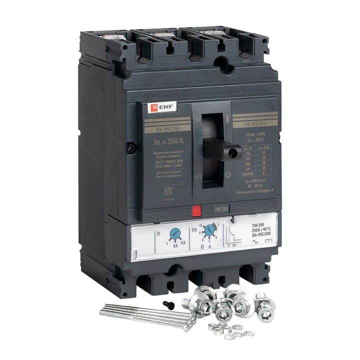 EKF PROxima Автоматический выключатель ВА-99C (Compact NS) 250/250А 3P 45кА — миниатюра 5