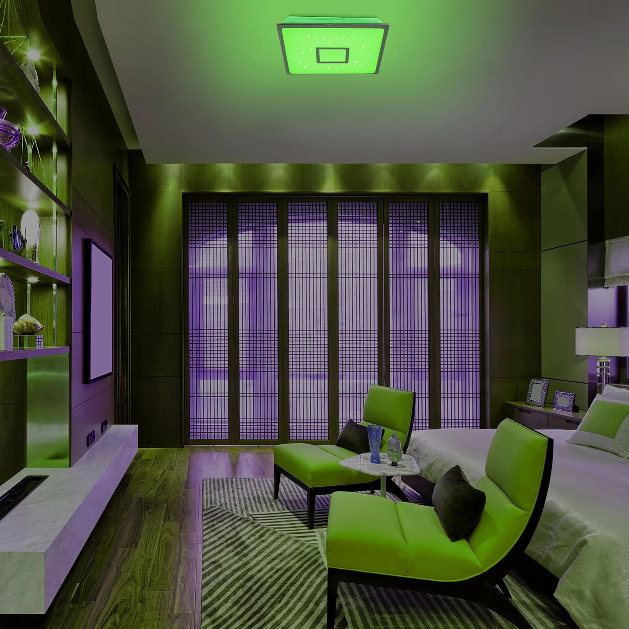 Citilux CL703K53RGB СтарЛайт Бронза LED Светильник с пультом — миниатюра 5